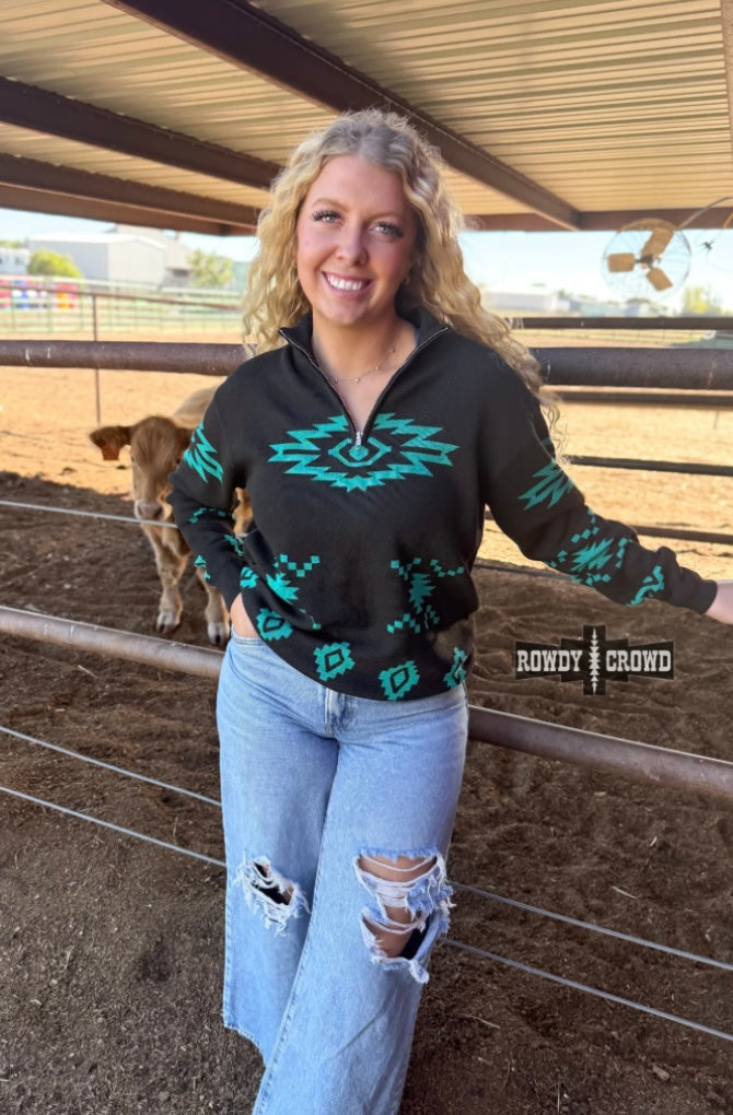 RC Black Calhoun Half Zip