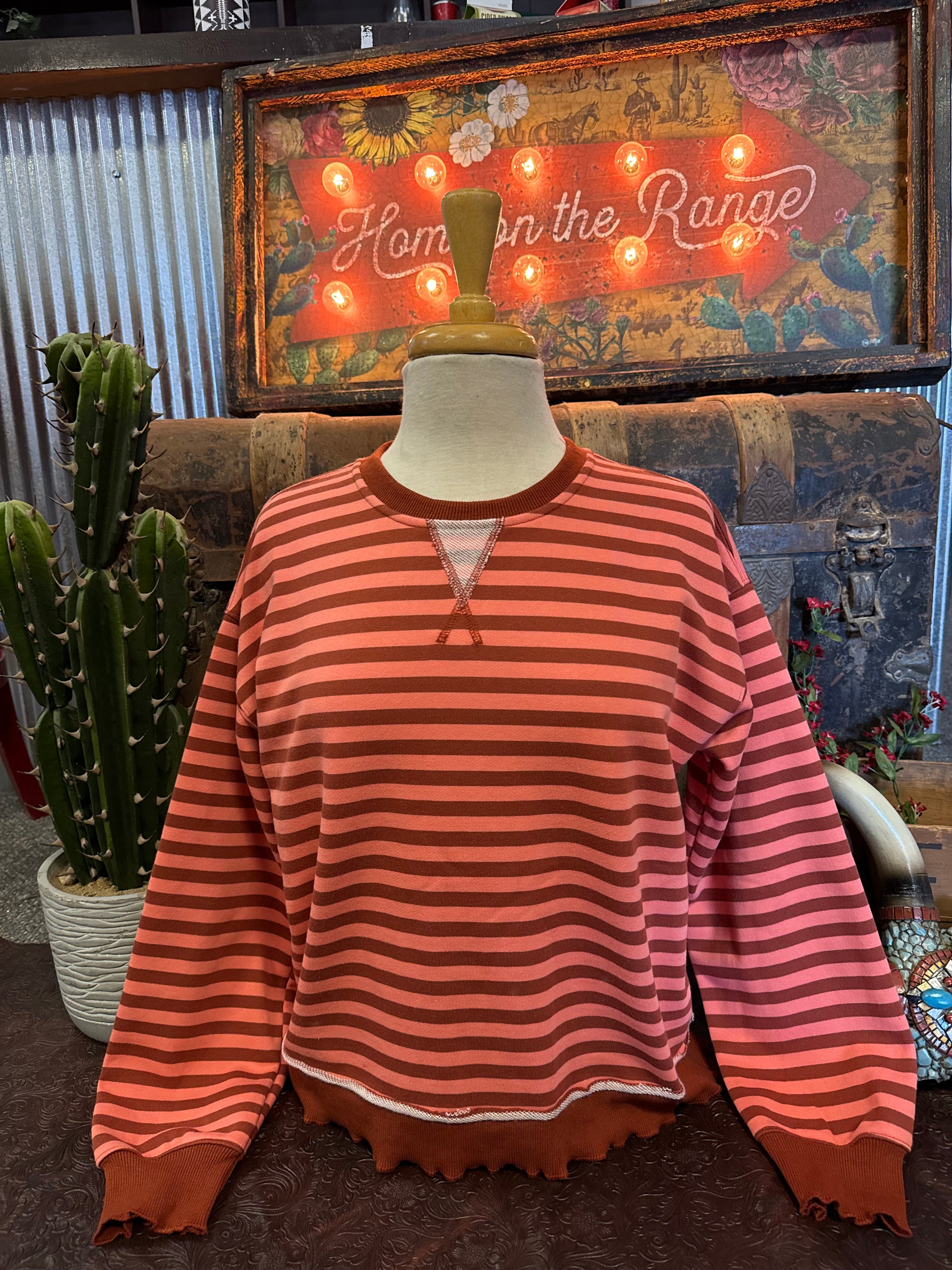 JD Brick Stripe LS