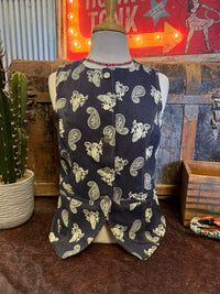 UM Paisley Denim Vest