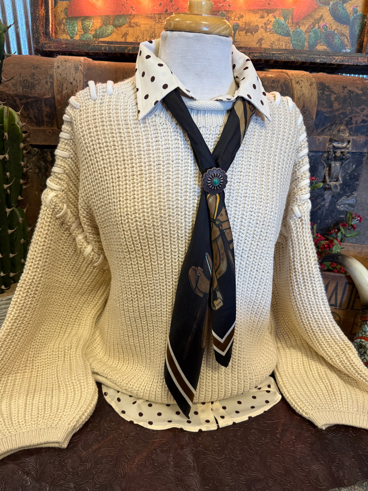 BP Light Khaki Chunky Sweater