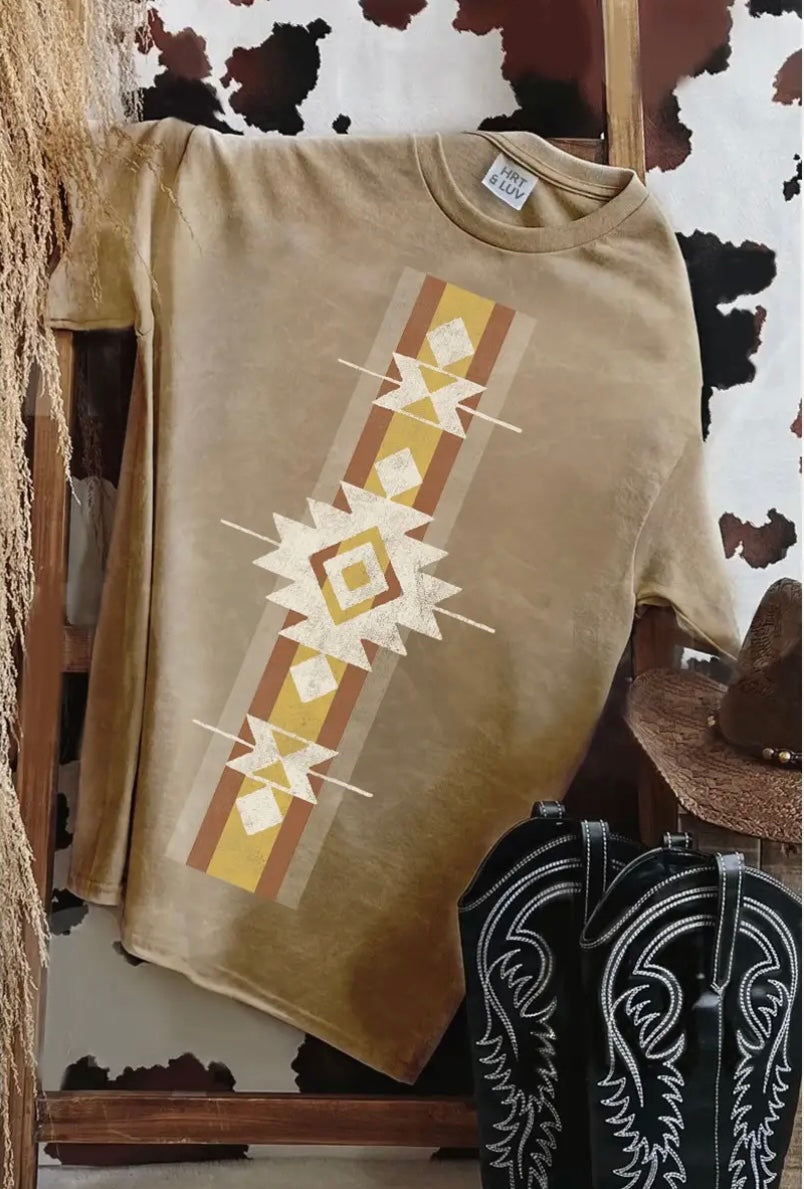 HL Native Inspired Tee Taupe