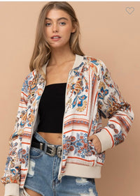 BB Paisley Reversible Bomber