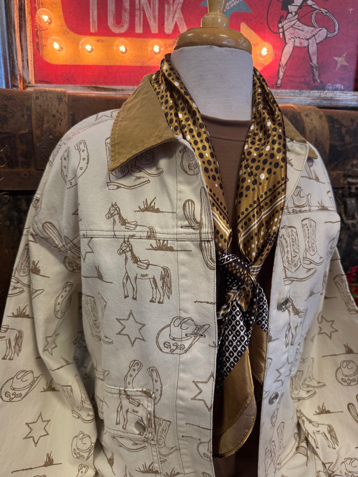 EE Almond Western Jacket