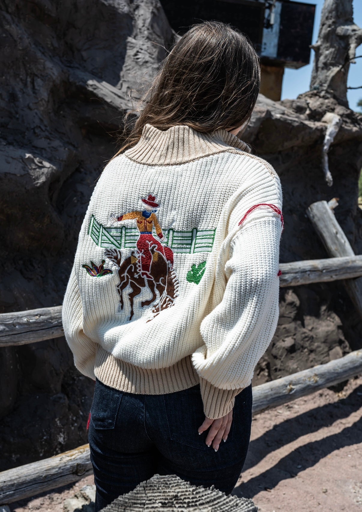 BB Cowboy 1/4 Zip Sweater