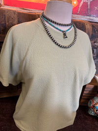 TB Pale Green Short Sleeve