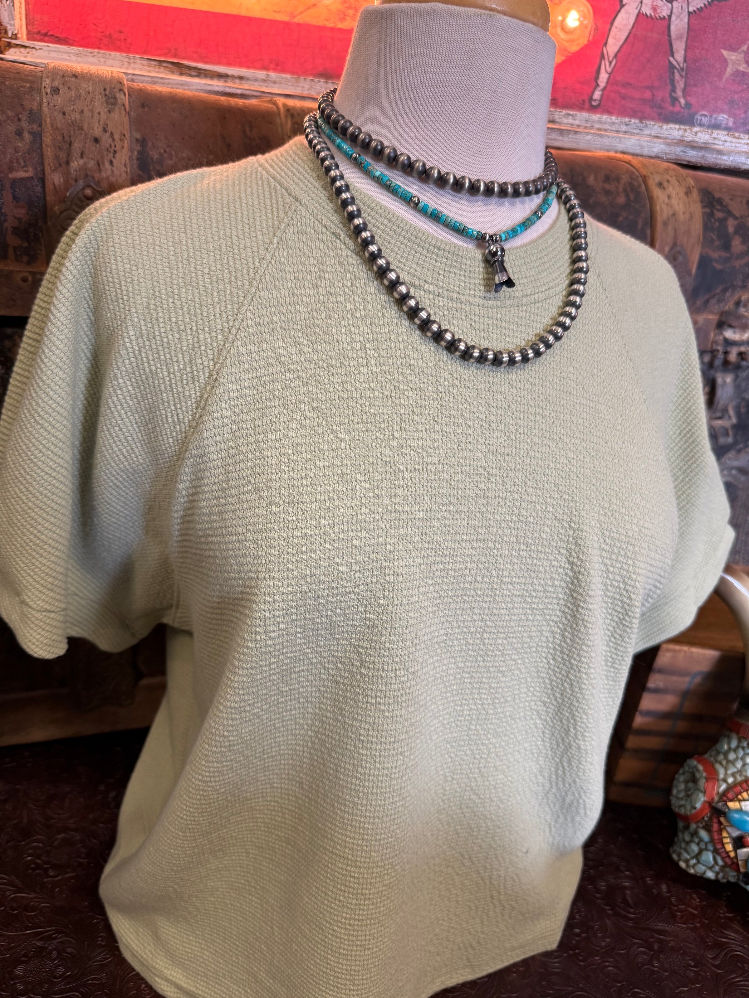 TB Pale Green Short Sleeve