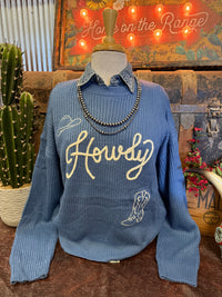 EE Denim Howdy Sweater