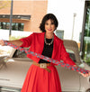 FW Turqs and Conchos Twilly-Red