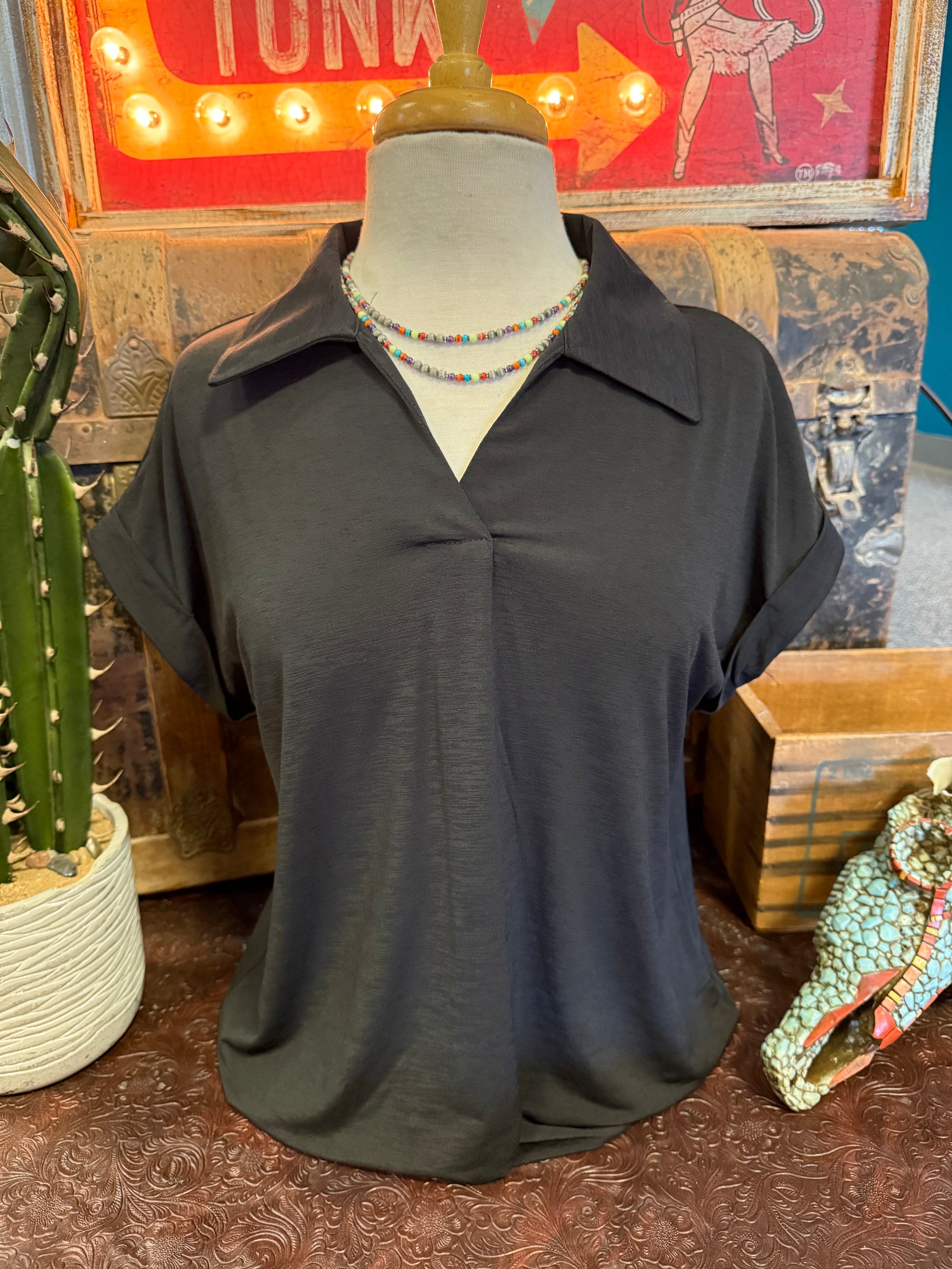 DS Black Cap Sleeve