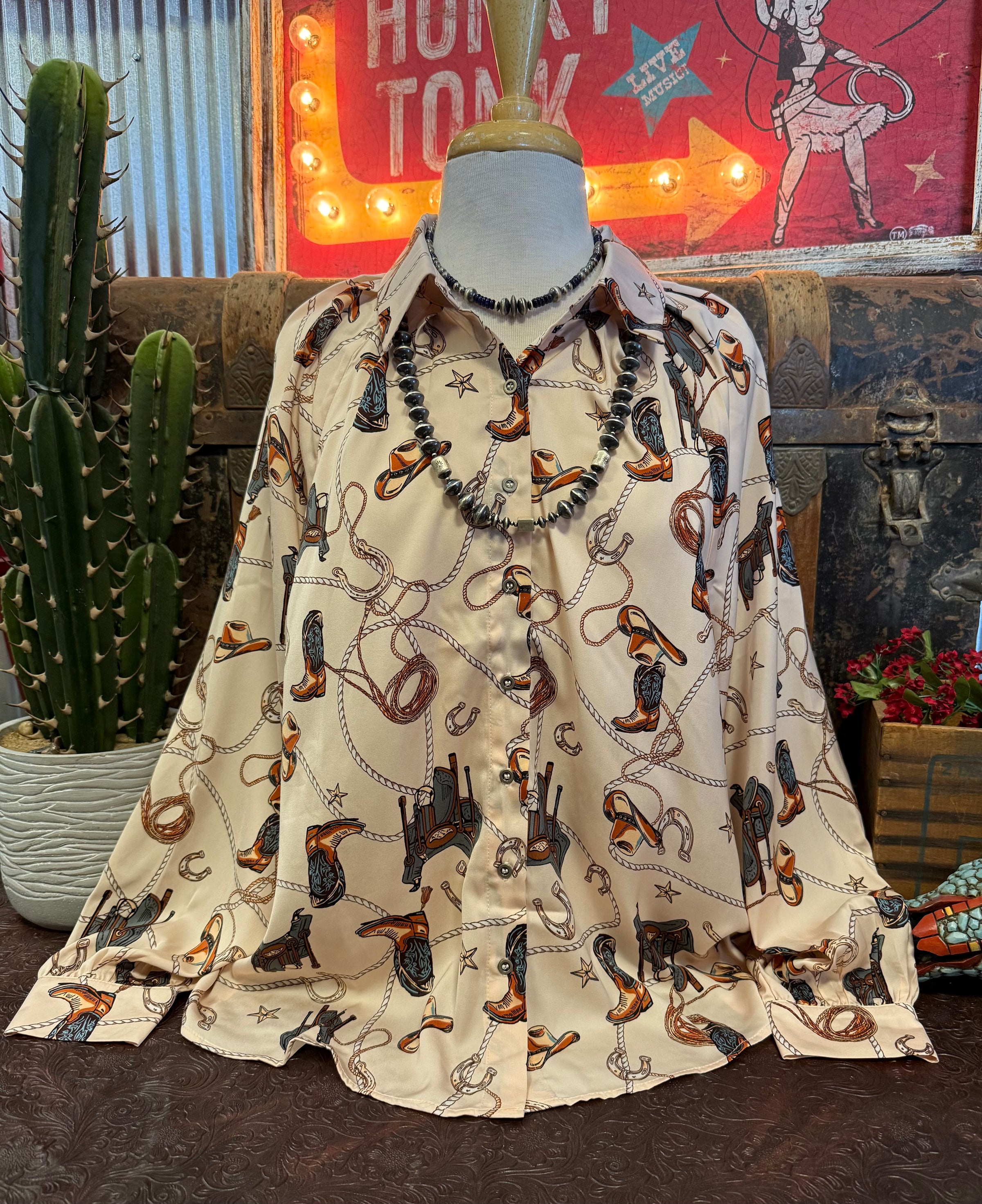 ES Ride West Button Up
