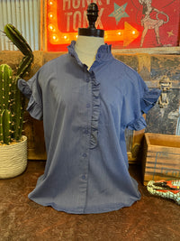SS Denim Blue Short Sleeve