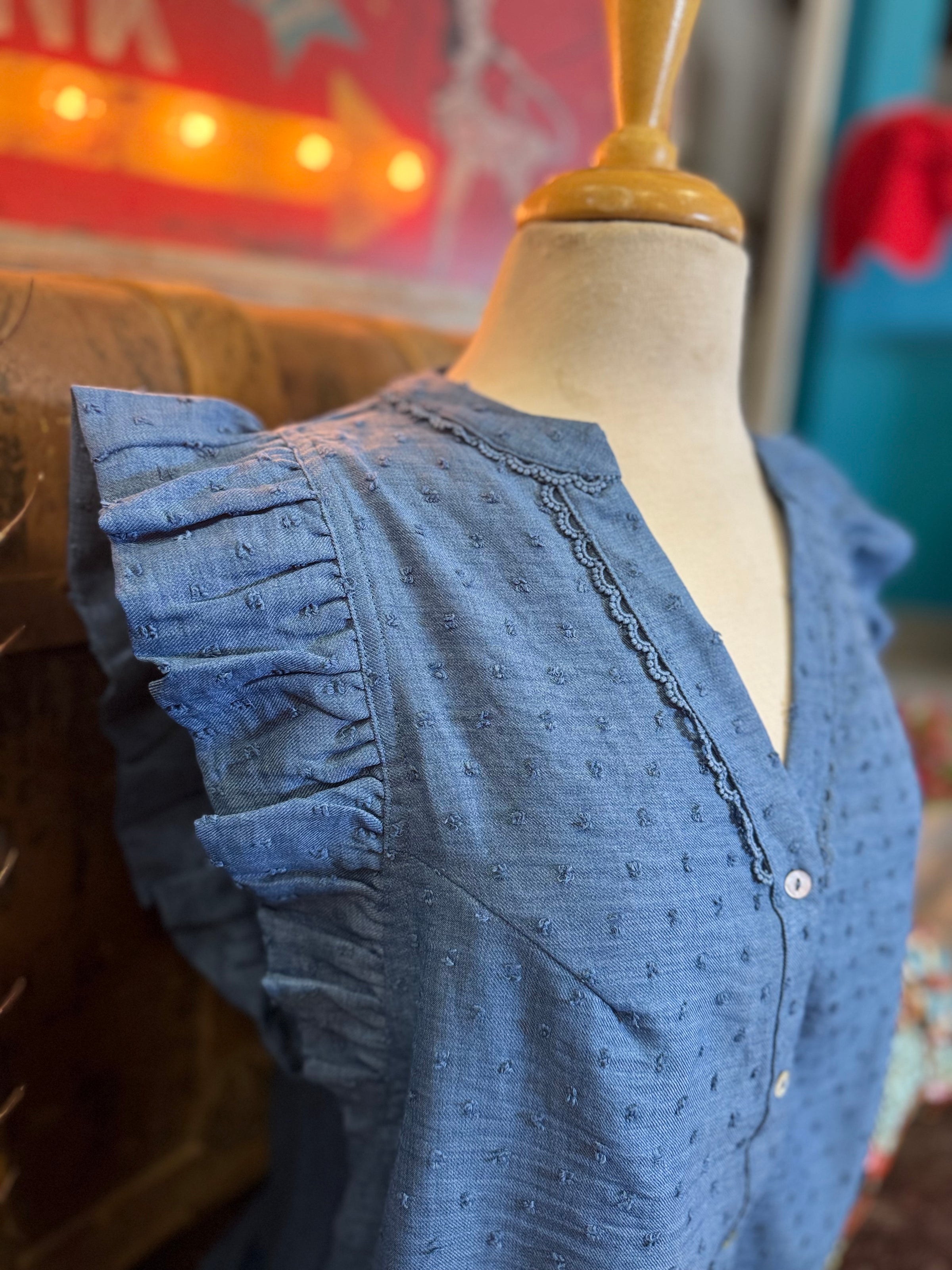 UM Indigo Top