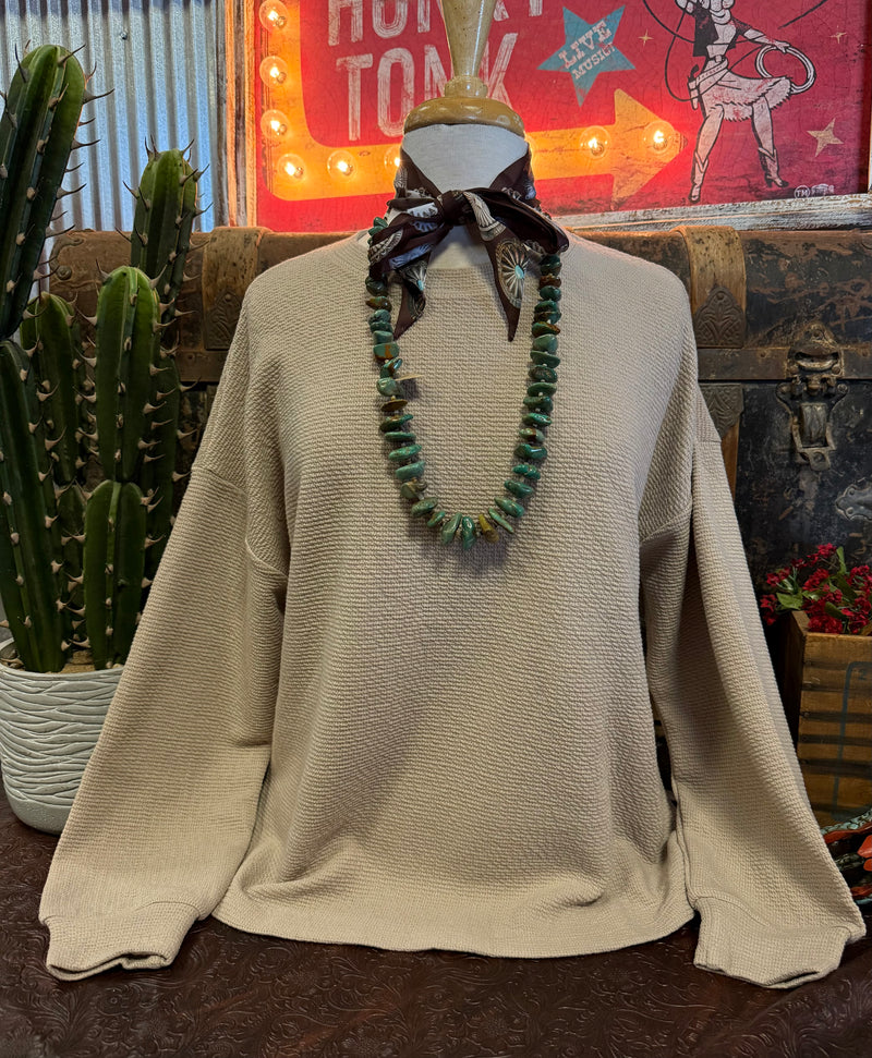 TB Taupe Cloud Fabric LS