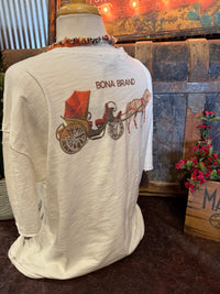BN Western Distressed Tee