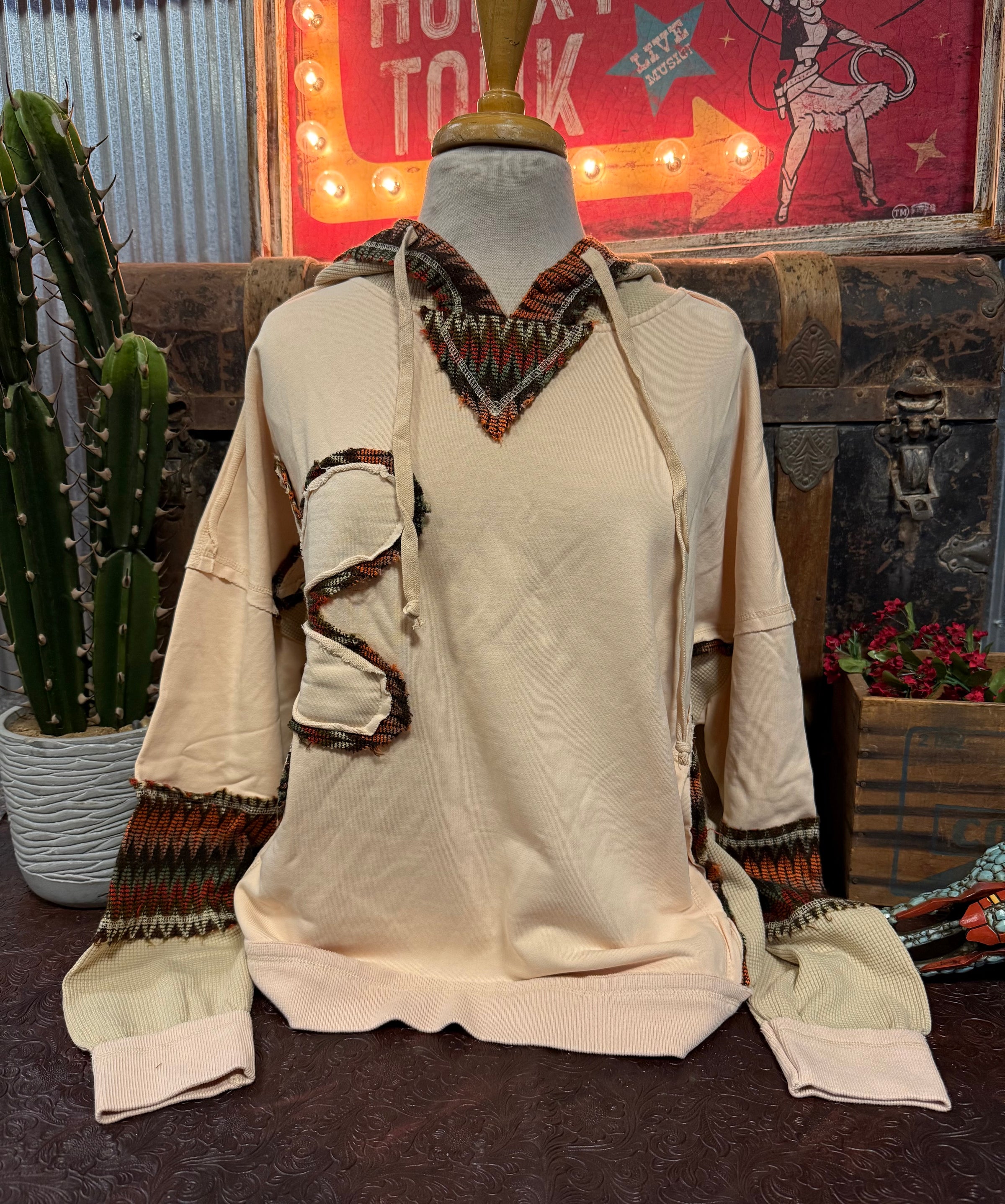 ES Natural Flower Hoodie