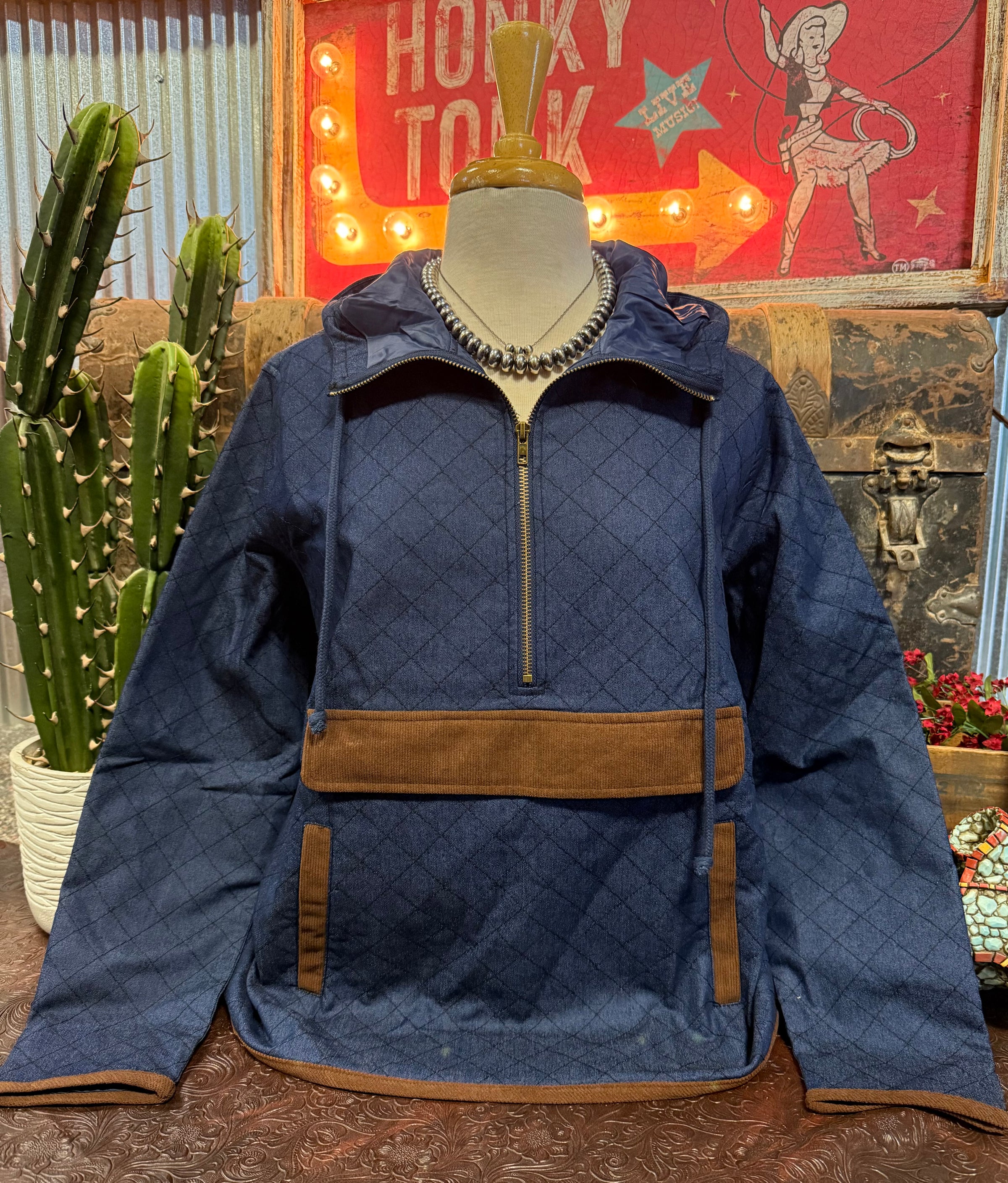 DR Dark Denim Pullover