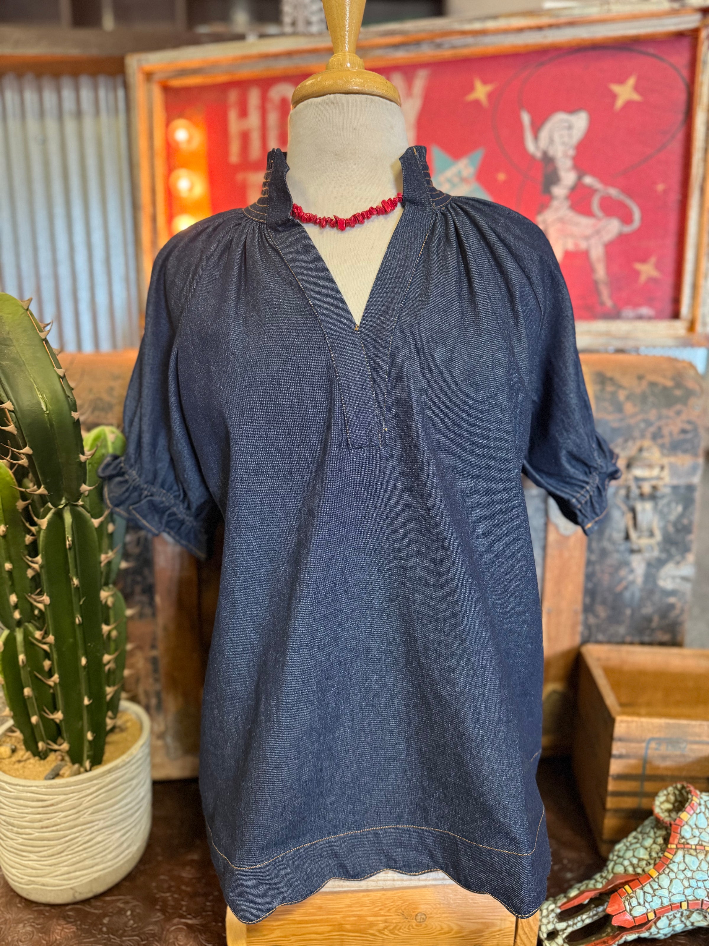 UM Denim Short Sleeve