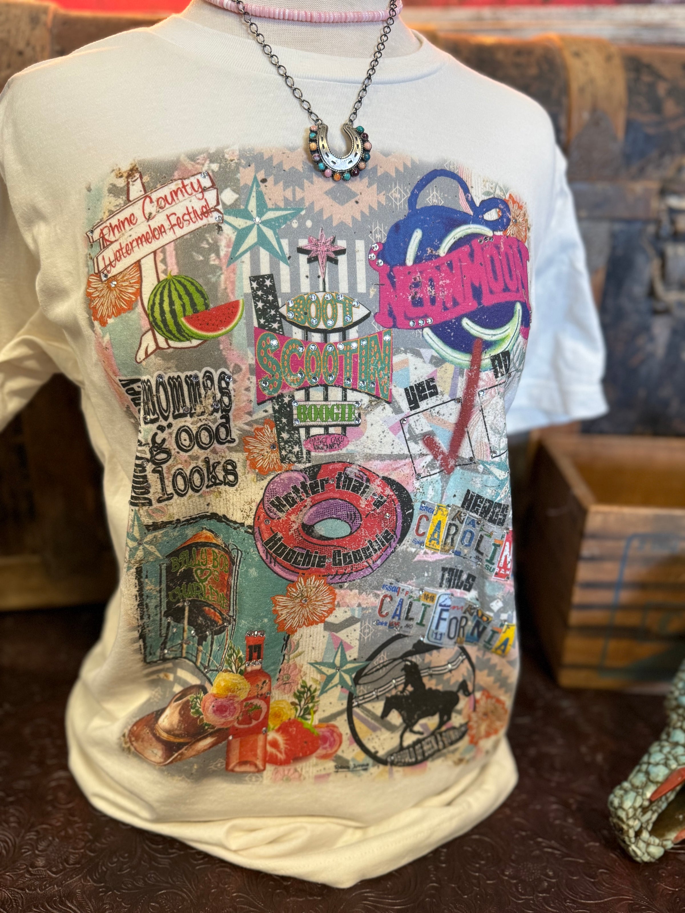 RA Western Bling Tee