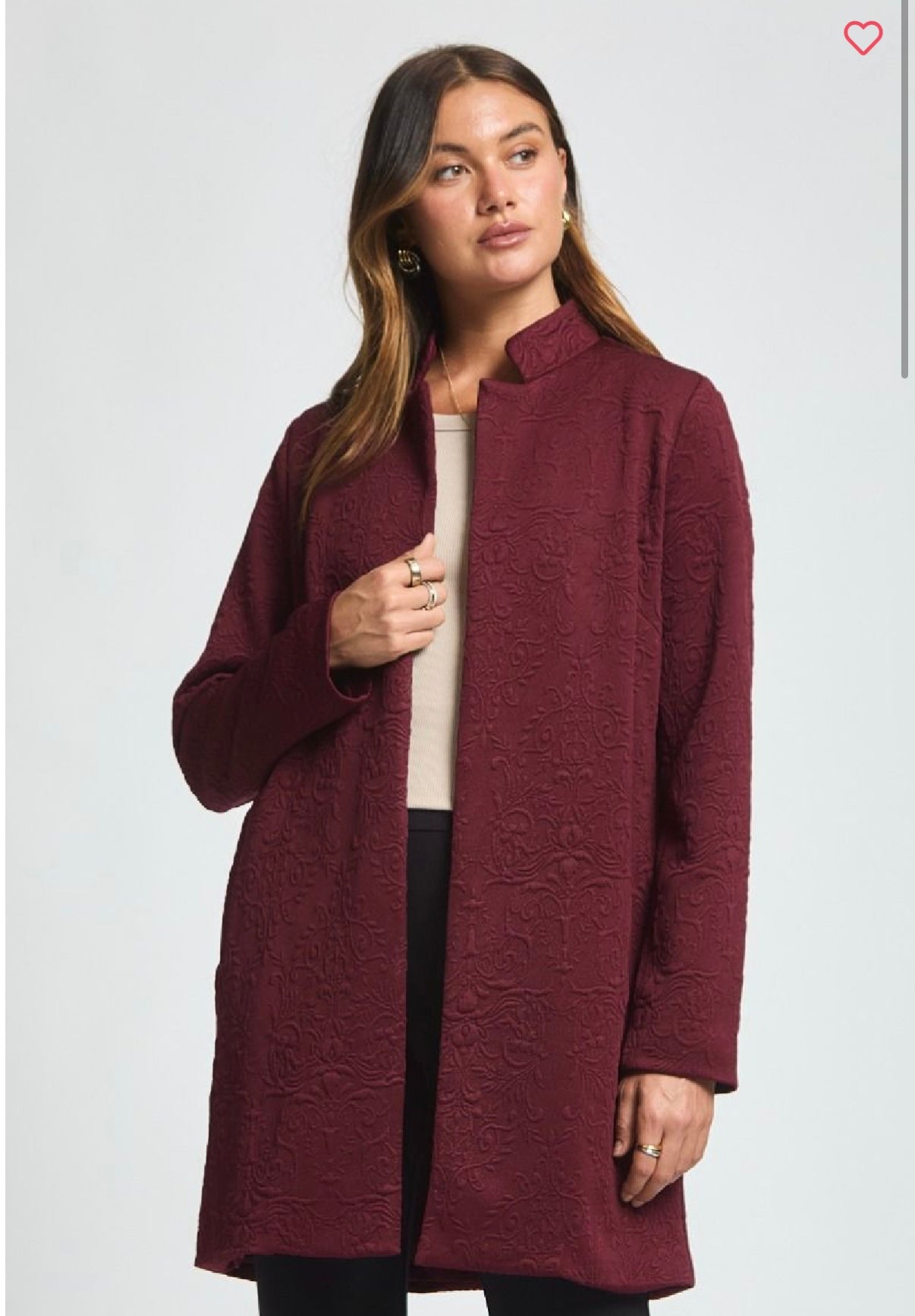 DS Amara Jacket Wine