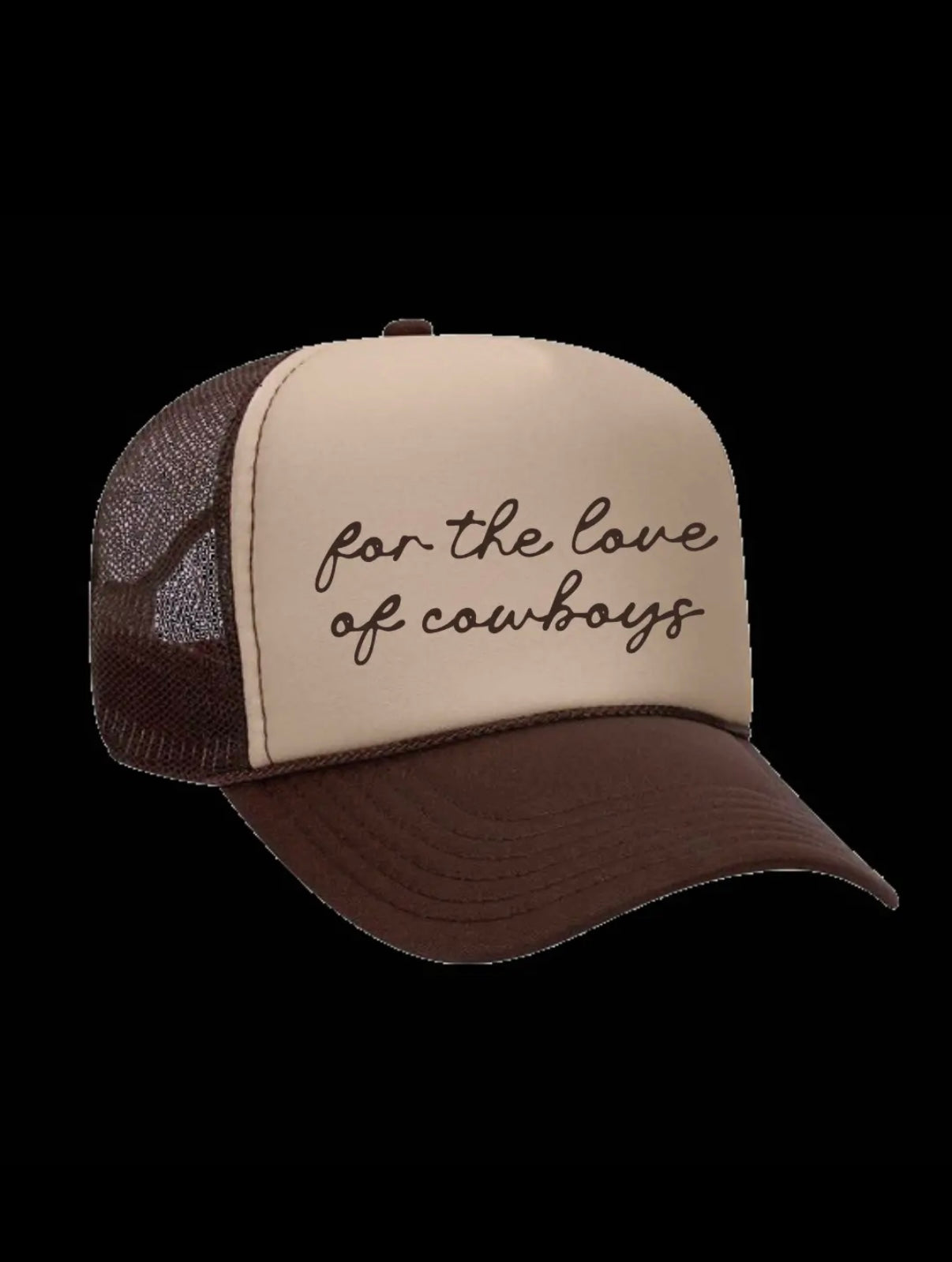 RH Brown Love Cowboys Hat