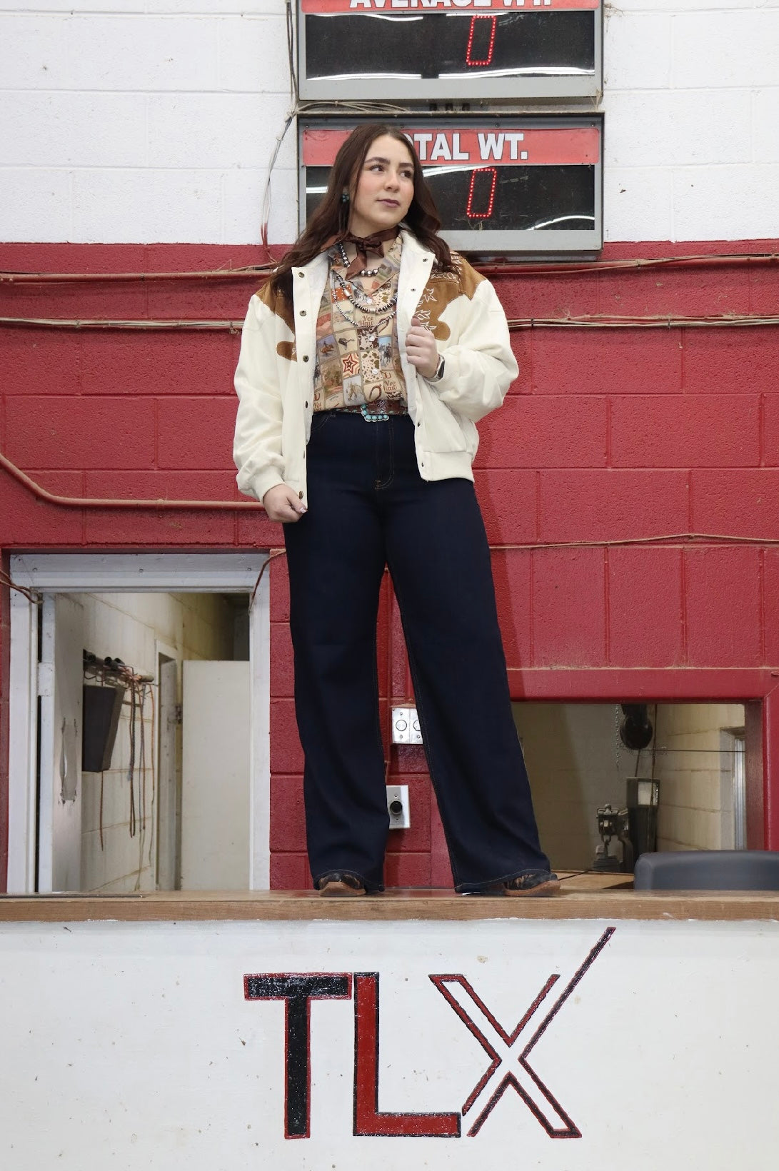 TY Cream Suede Jacket