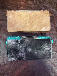 WL Tooled Leather/Hide Wallet