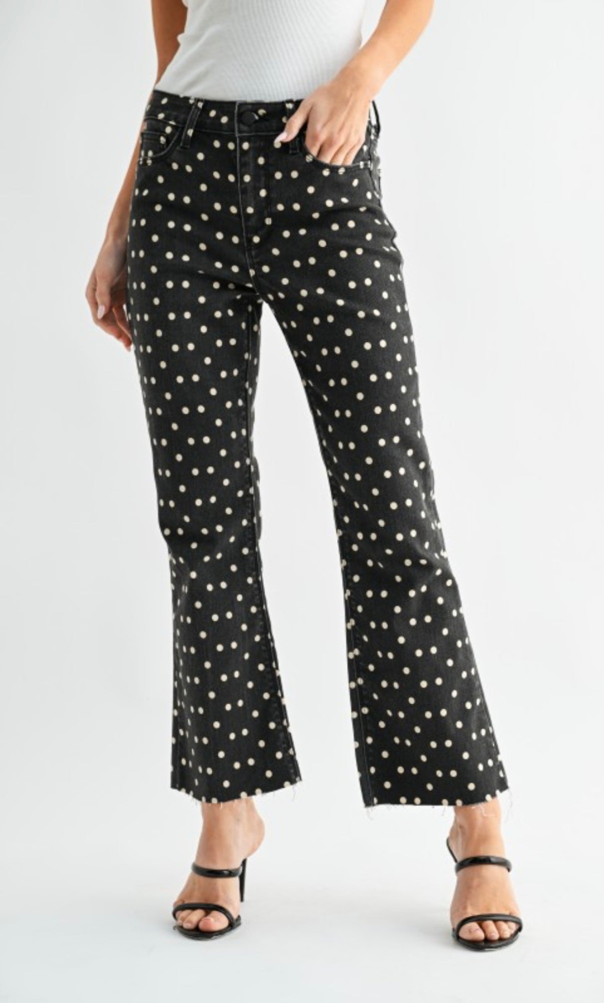 JBA Polka Dot Jeans