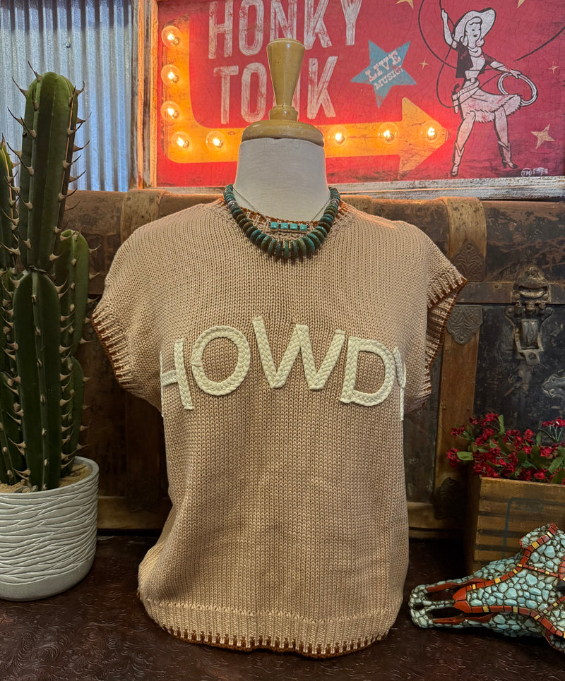WL Howdy Sweater Vest