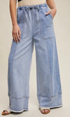LS Flared Denim Pants