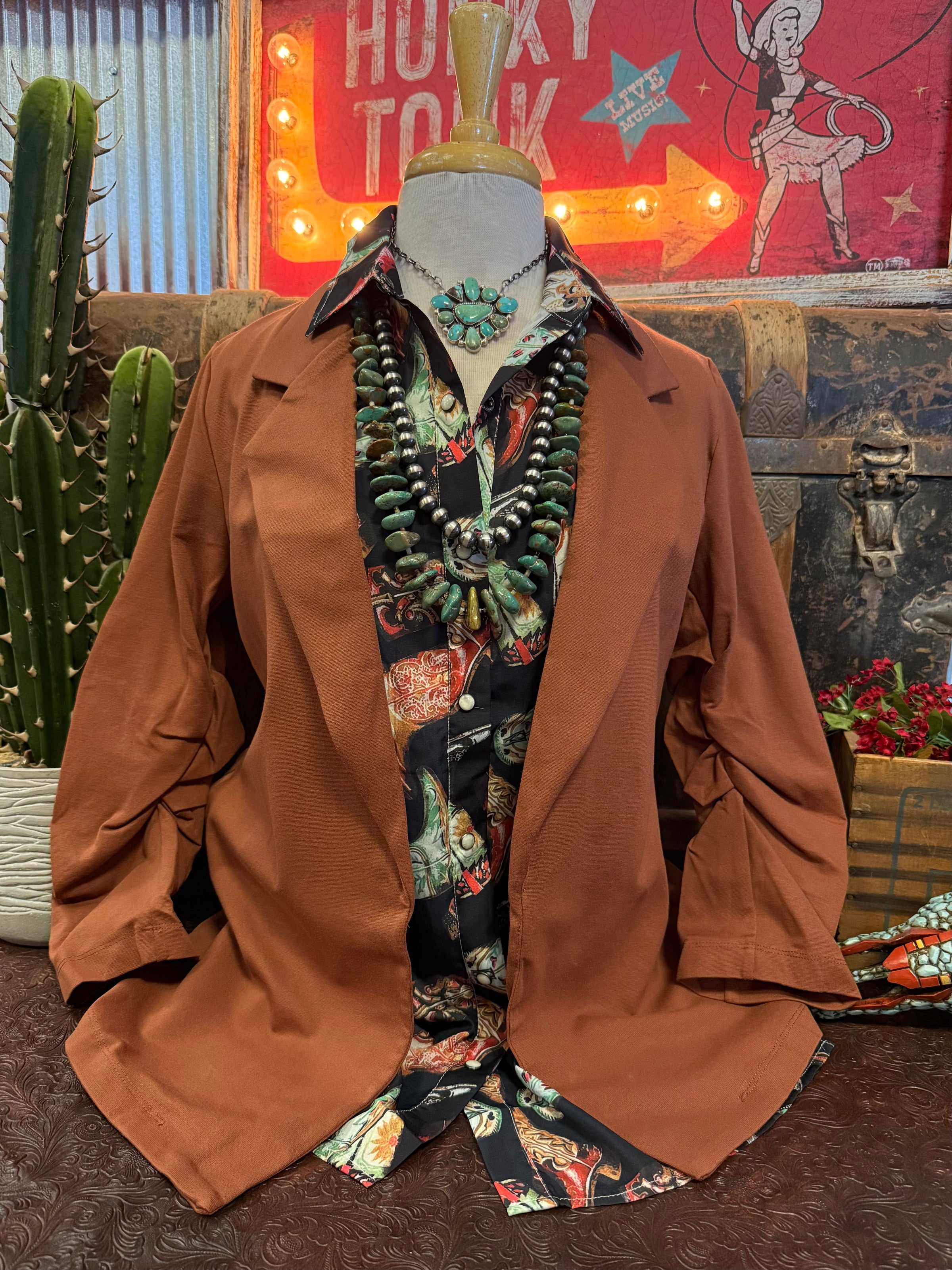 DS Caramel Blazer