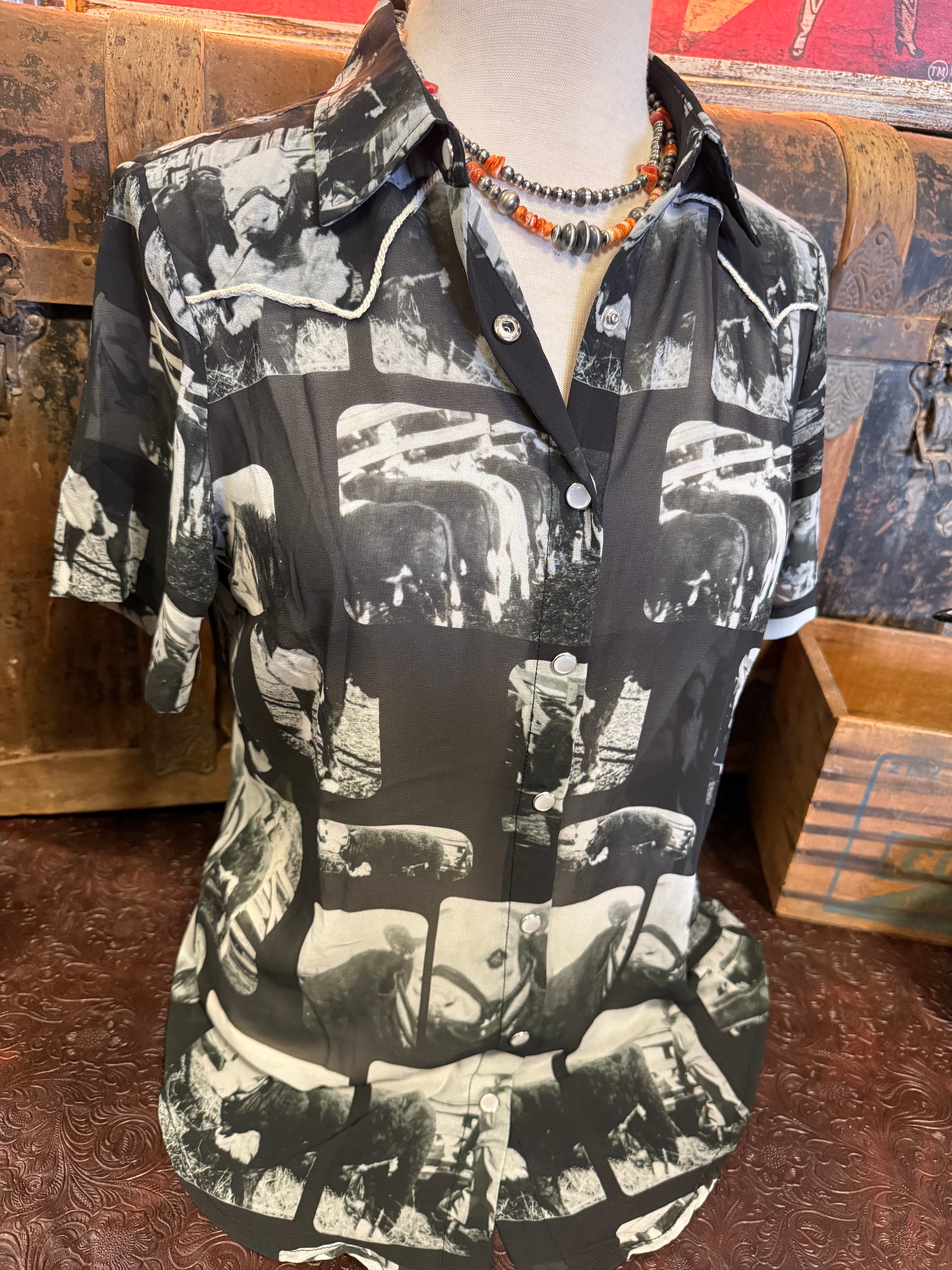 2F Cattle Drive Button Up