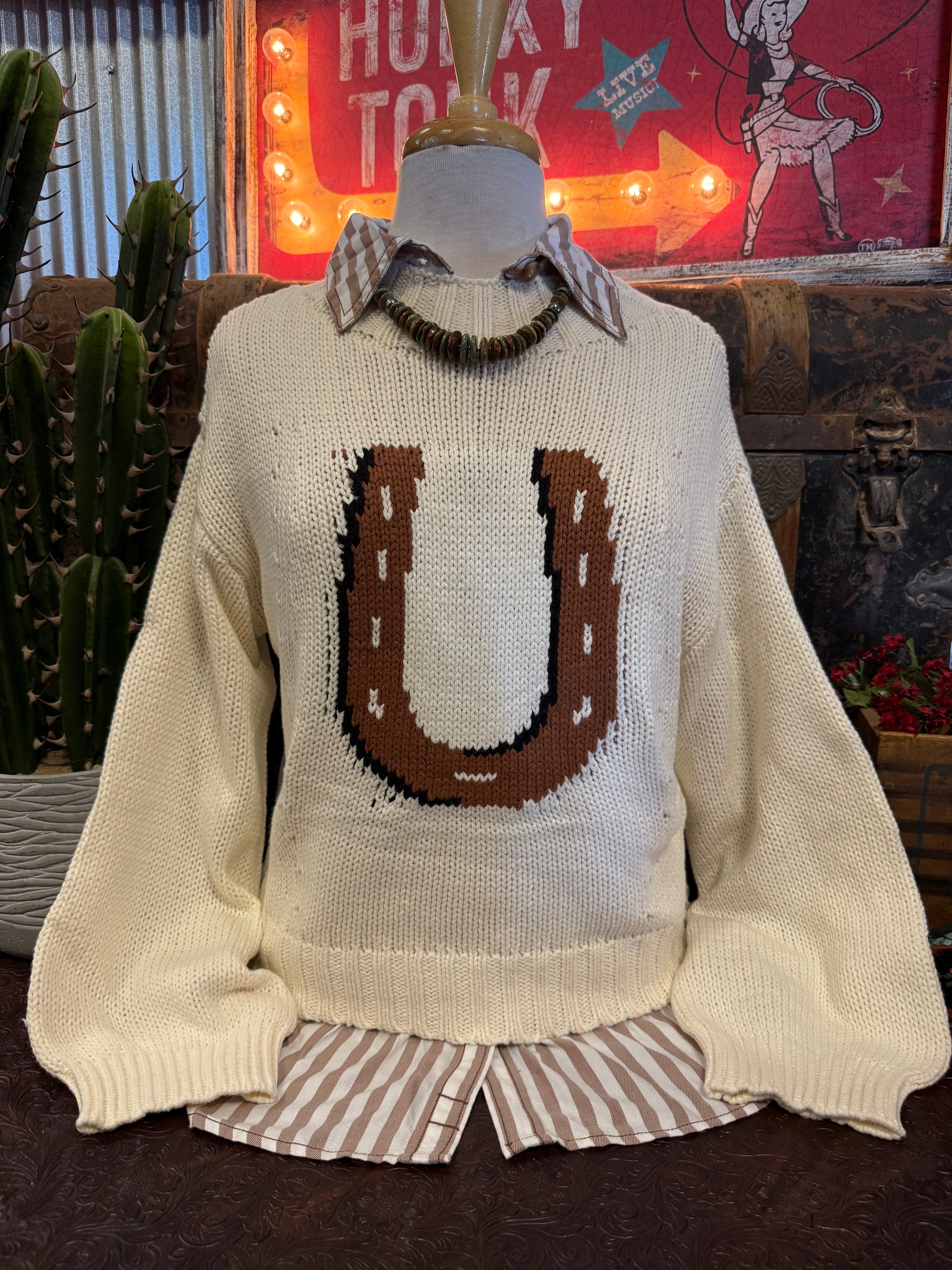 EE Horseshoe Sweater