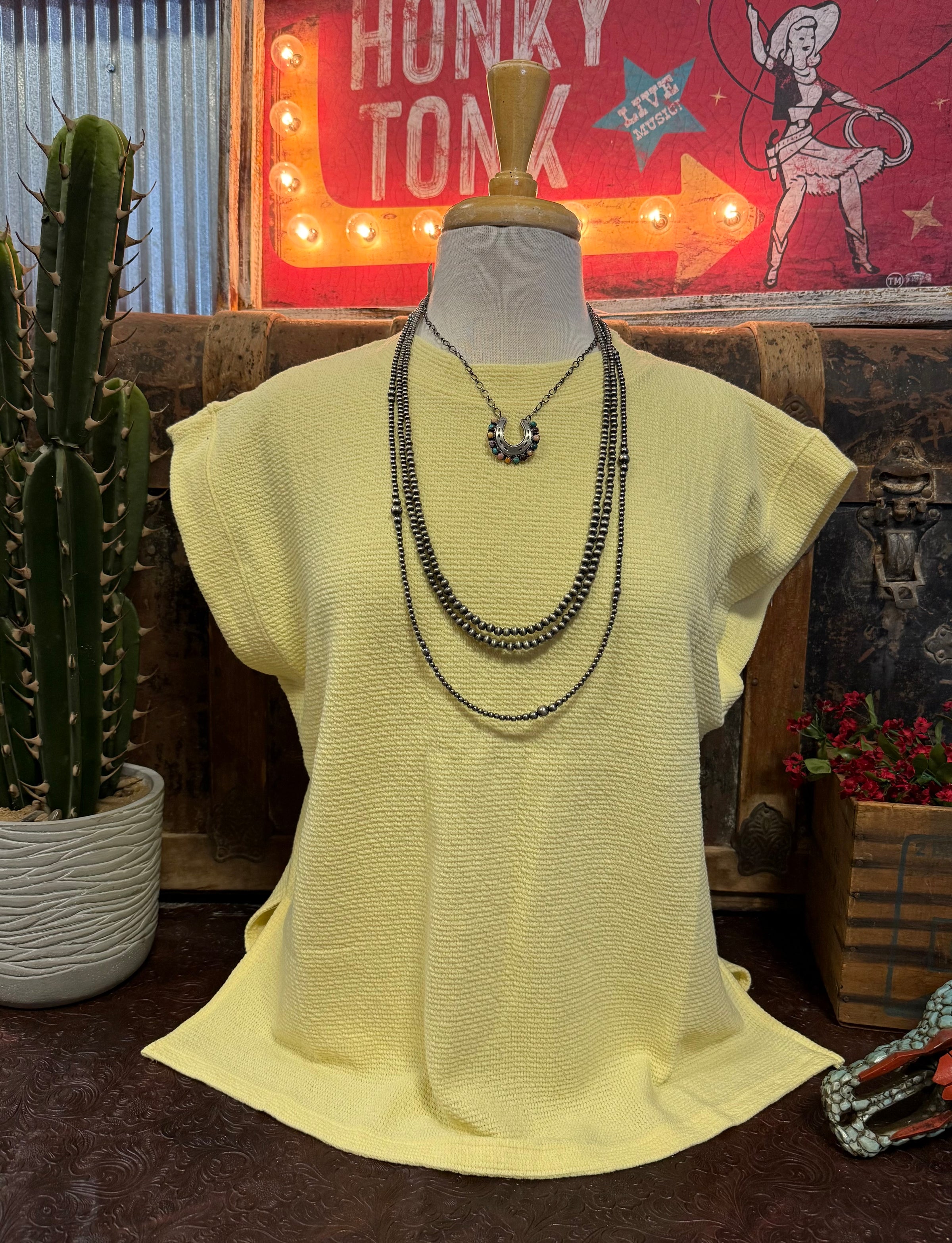TB Banana Cap Sleeve