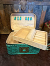 WL Turquoise Concho Jewelry Case