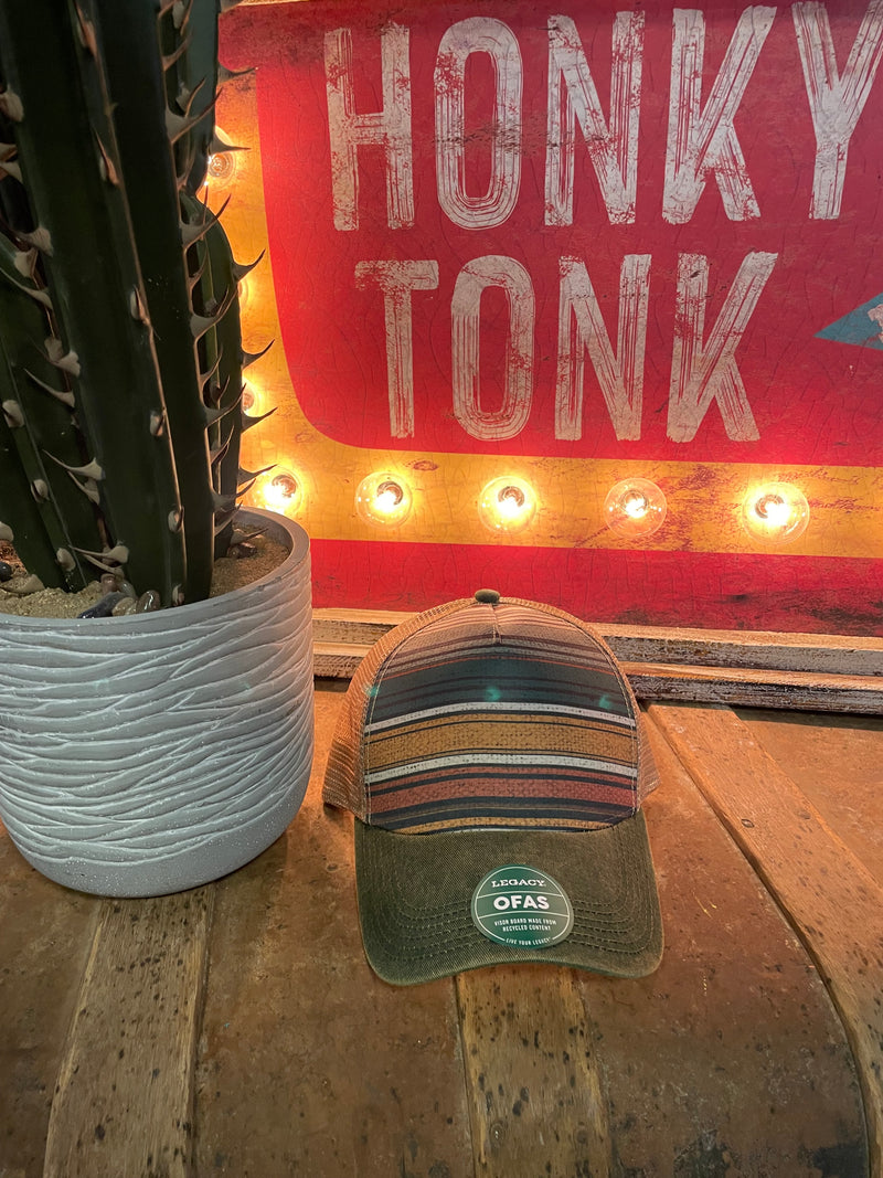 CB Olive Stripe Hat