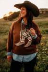 JO Boots Sweater