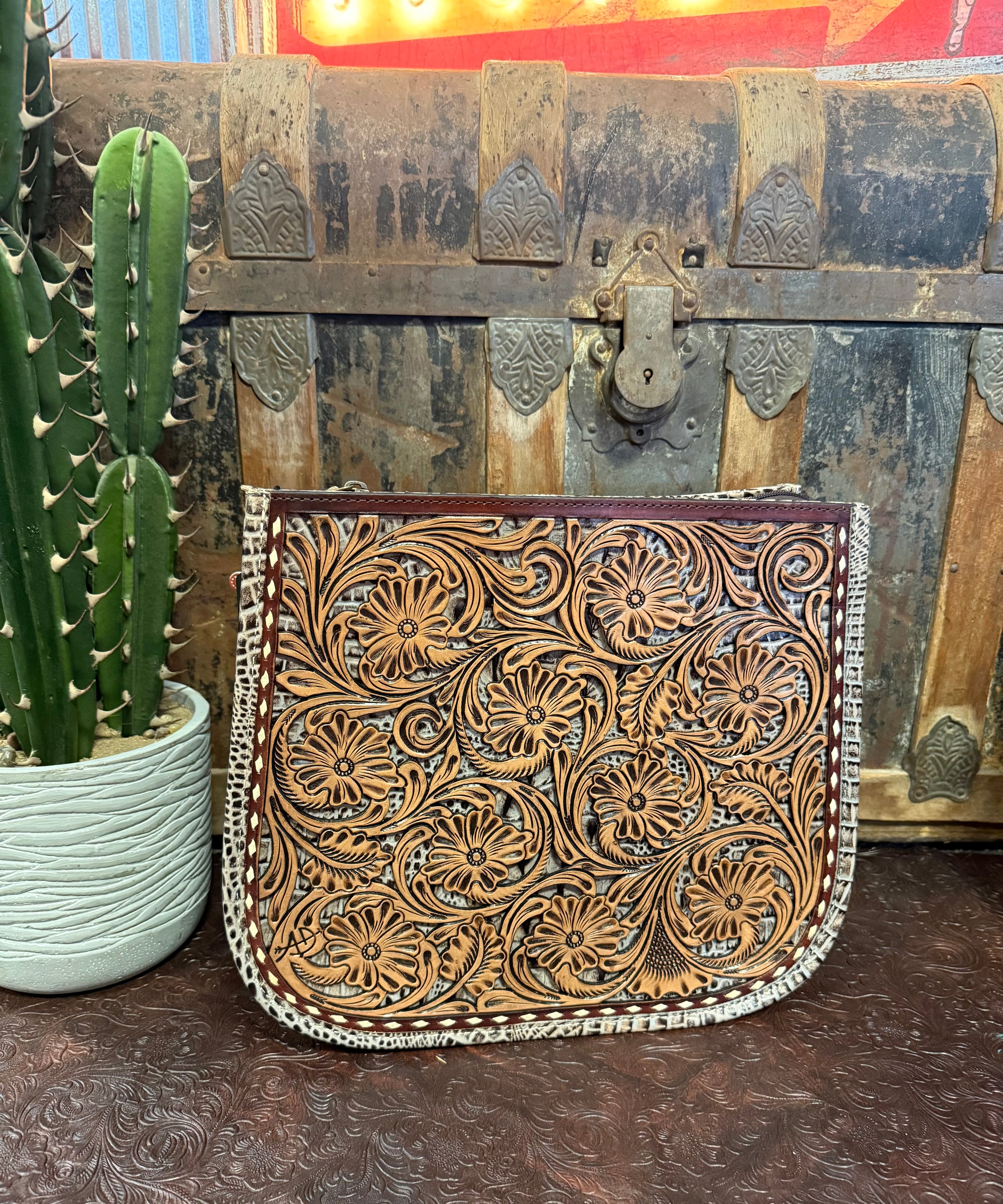 AD Brown Tones Handbag