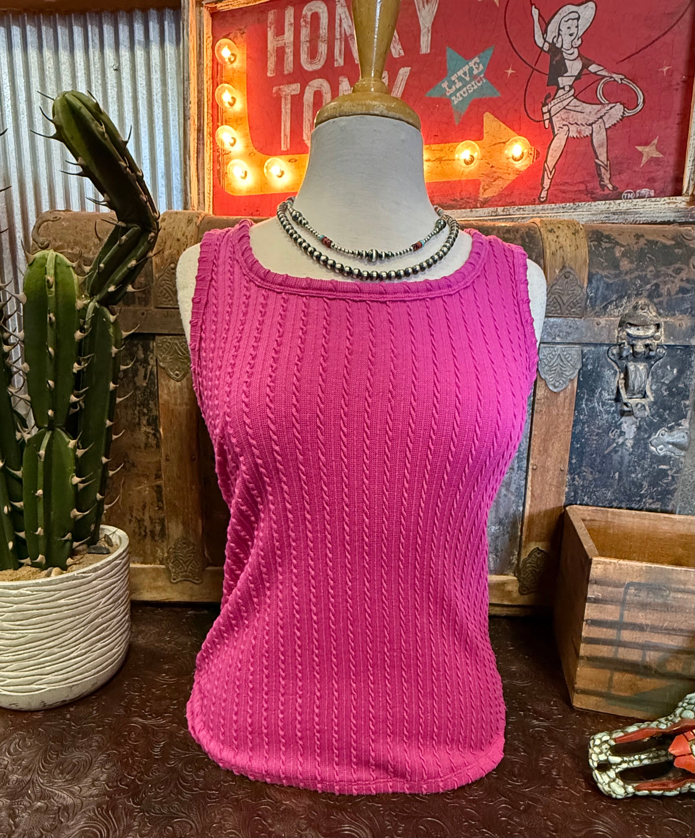 PS Magenta Tank