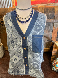 VJ Denim Sleeveless BU