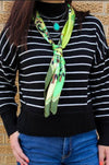 BP Black White Stripe Sweater