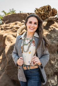 DD Plaid Blazer