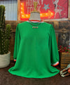 JD 3/4 Sleeve Kelly Green