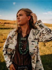FX Cream Western Blazer