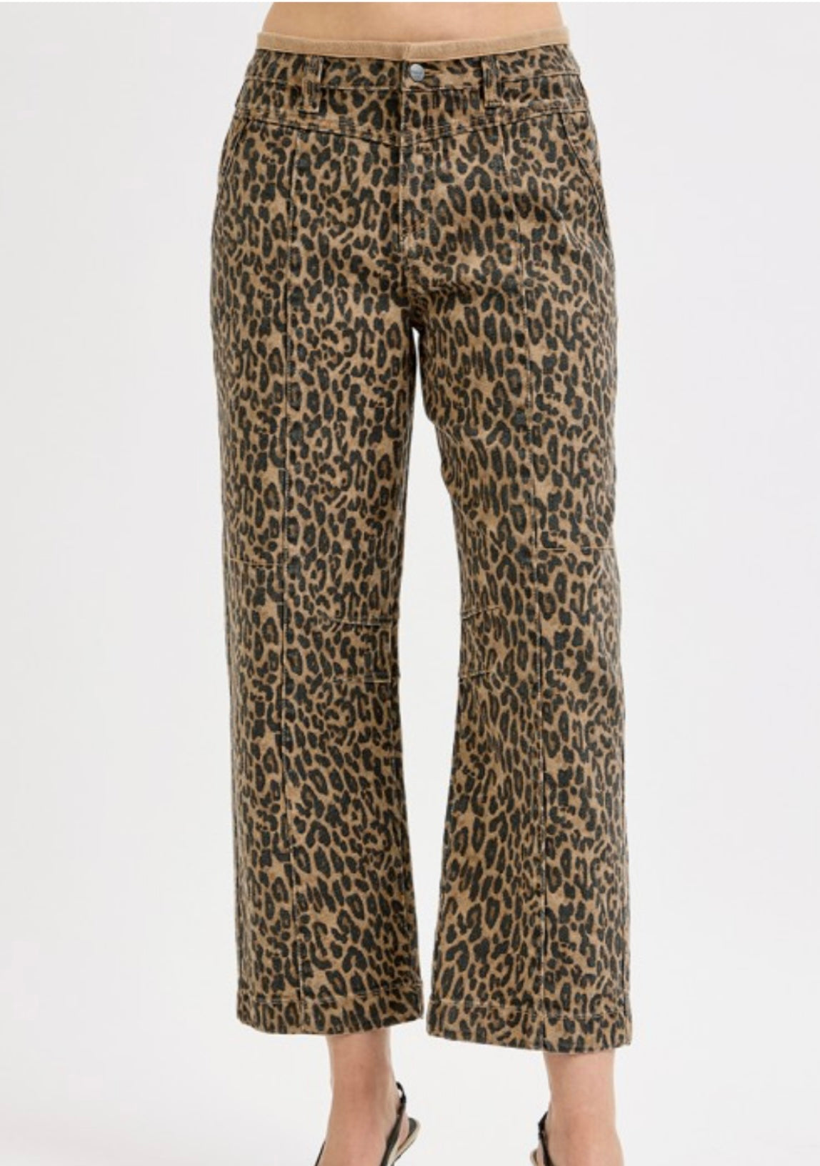 RS Lacey Leopard Jean