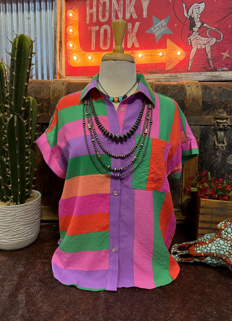 JD Multi Color Button Up