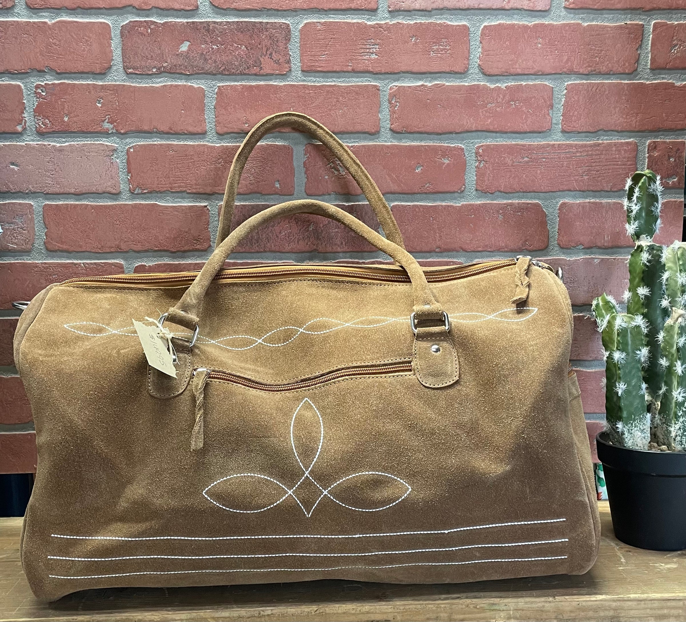 WL Boot Stitch Tan Duffle