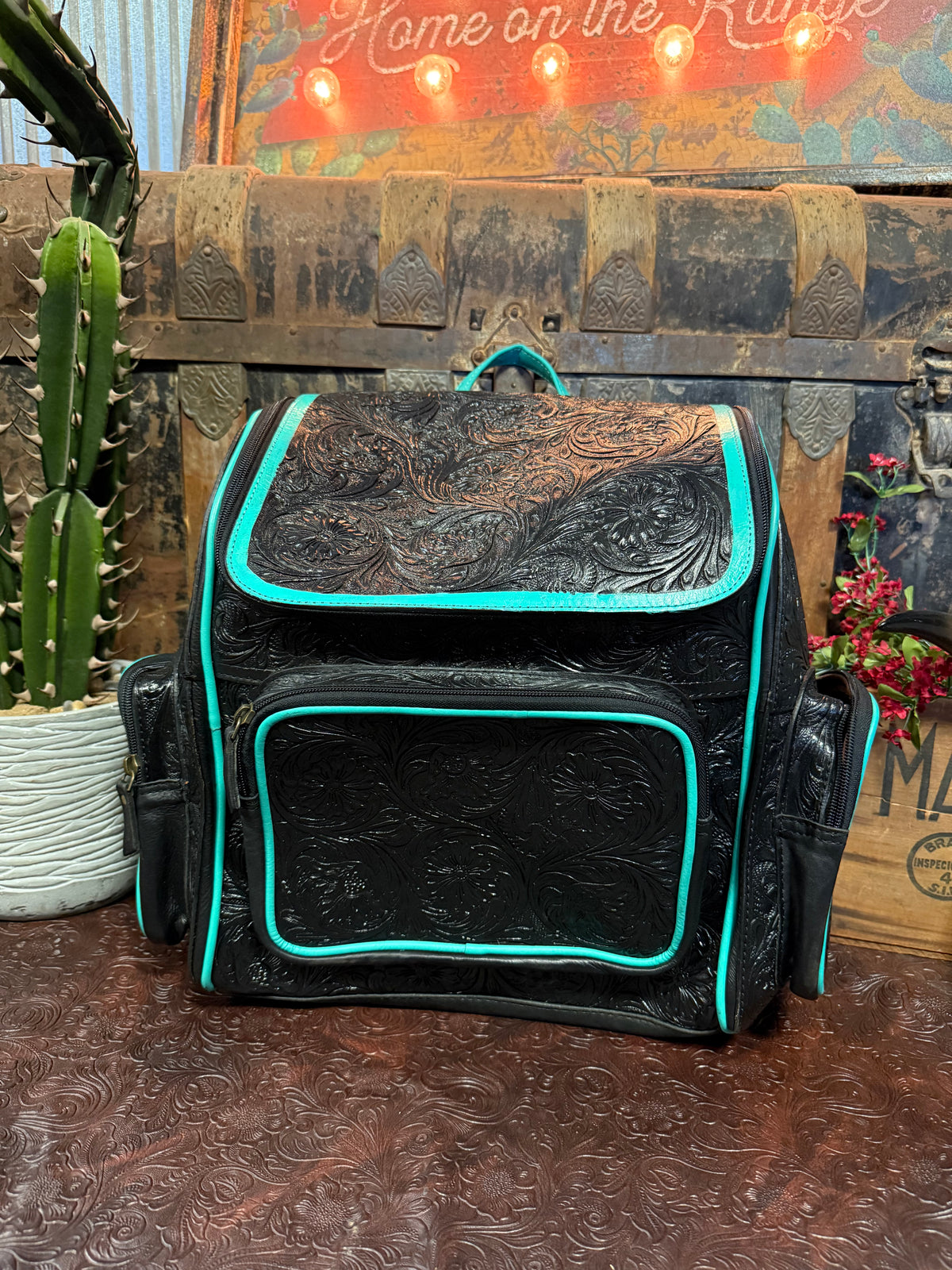 WL Black/Turq Backpack