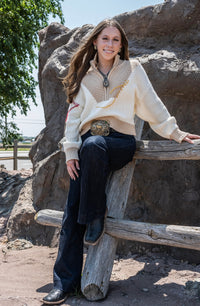 BB Cowboy 1/4 Zip Sweater