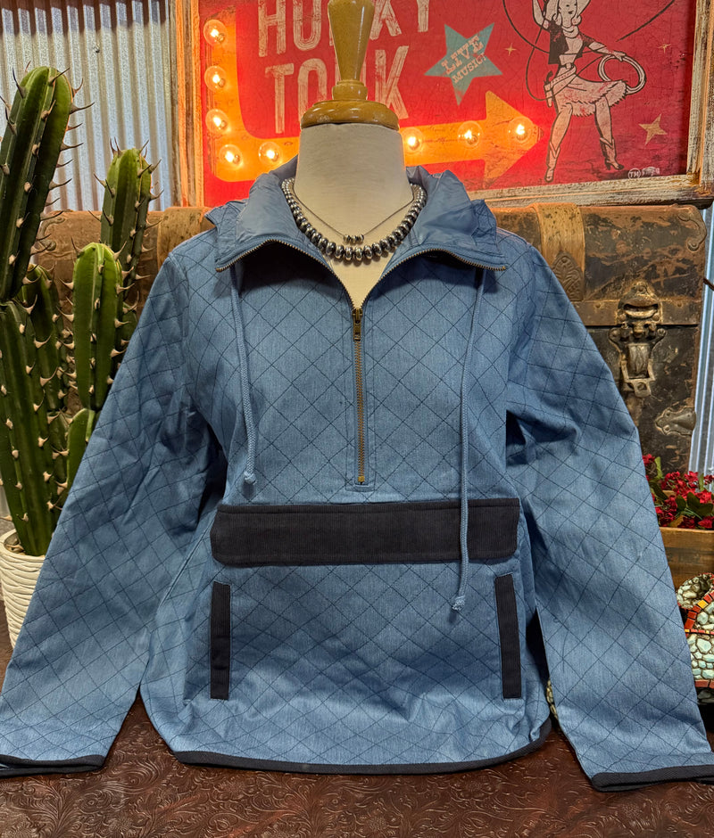 DR Light Denim Pullover
