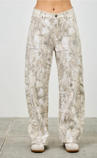 SG Sand Camo Barrel Jean